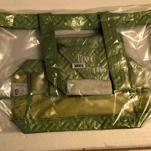 LUG Peekaboo clear travel bag - brand new!